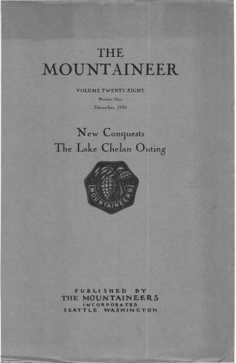 The Mountaineer 1935 cover